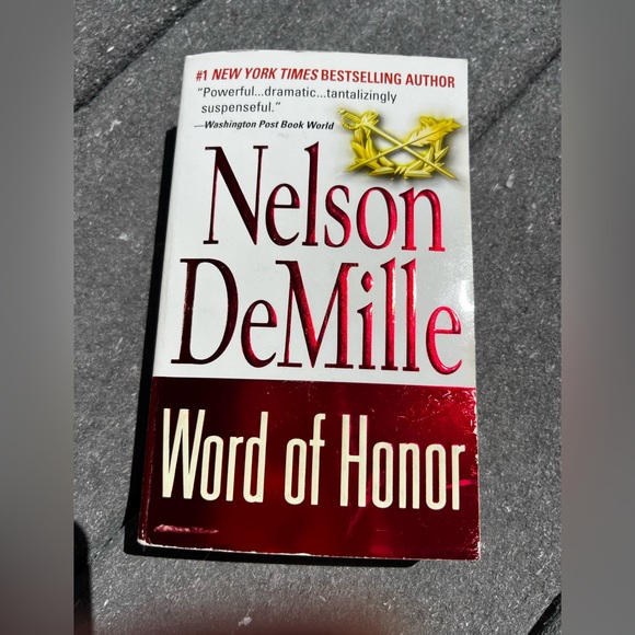 Barnes & Noble Other - 3/$15 Book Word of Honor by Nelson DeMille